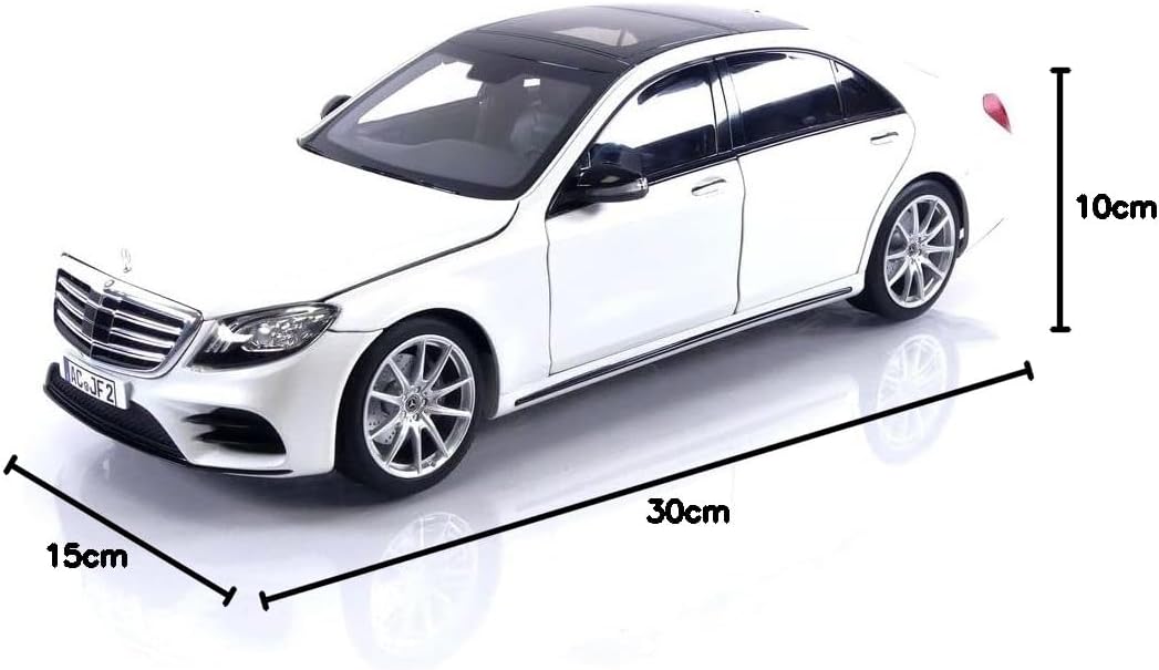 MERCEDES-BENZ S-CLASS AMG-LINE WHITE MET 2018 1/18 Scale NOREV MTDNOR183792