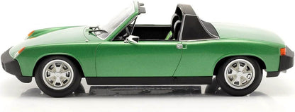 VW-PORSCHE 914 2.0 GREEN METALLIC 1975 1/18 Scale NOREV MTDNOR187685