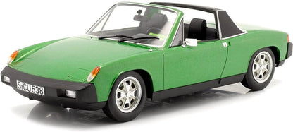 VW-PORSCHE 914 2.0 GREEN METALLIC 1975 1/18 Scale NOREV MTDNOR187685