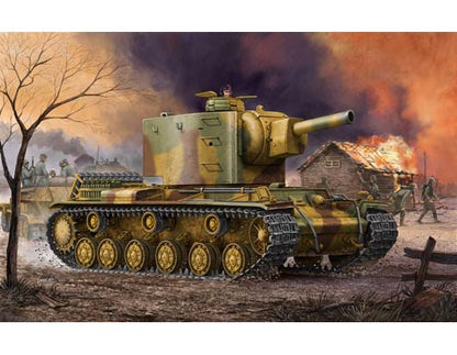 German PZ. KPFM KV-2 754(R) Tank - 1/35 Scale - Trumpeter - TRU00367