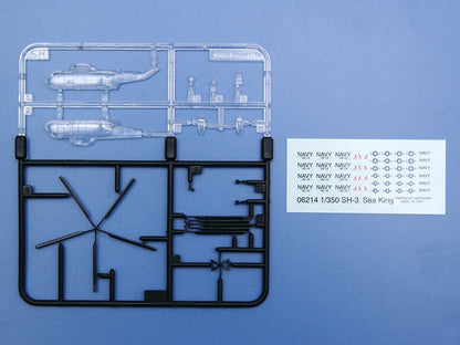 SH-3H Sea King Helicopter 6 in Box - 1/350 Scale - Trumpeter - TRU06214