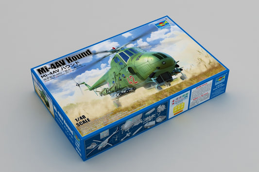 MI-4AV Hind - 1/48 Scale - Trumpeter - TRU05818