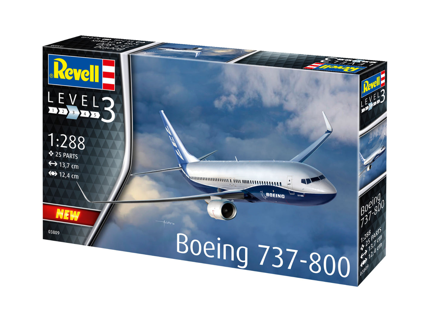 Boeing 737-800 - 1/288 Scale - Revell - REV03809