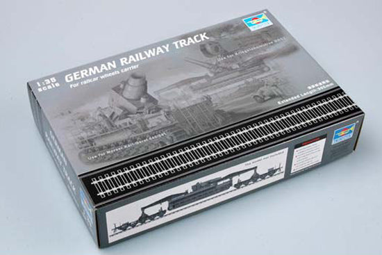 German Railway Track Set - 1/35 Scale - Trumpeter - TRU00213
