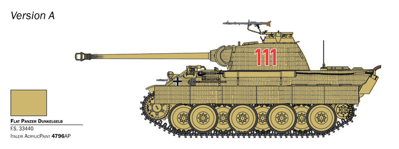 Sd. Kfz. 171 Panther Ausf.A - 1/56 Scale - Italeri - IT25752