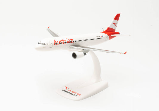 Airbus A320 Austrian Airlines Desktop Display Model - 1/200 Scale Herpa 613620
