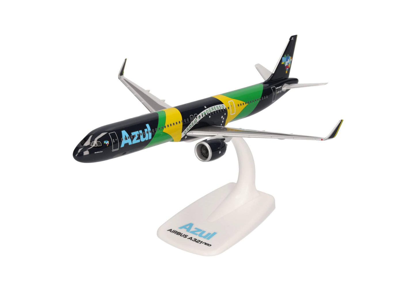 Airbus A321neo AZUL Brazilian Airlines Desktop Display Model - 1/200 Scale Herpa 613682
