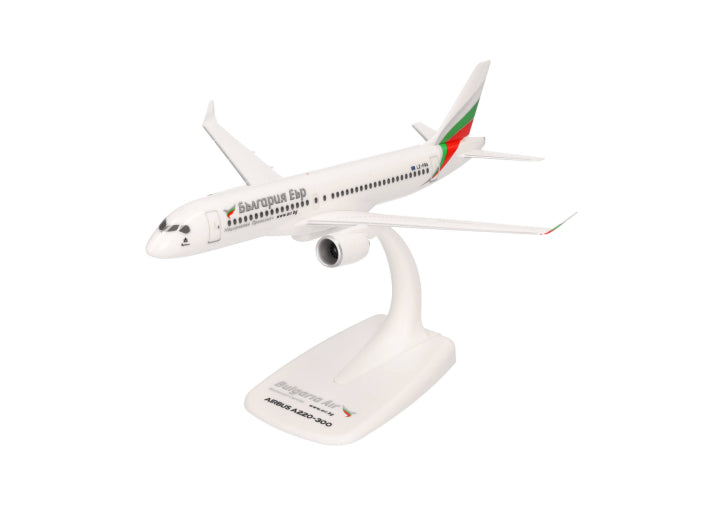 Airbus A220-300 Bulgar ia Air Desktop Display Model - 1/200 Scale Herpa 613811-001