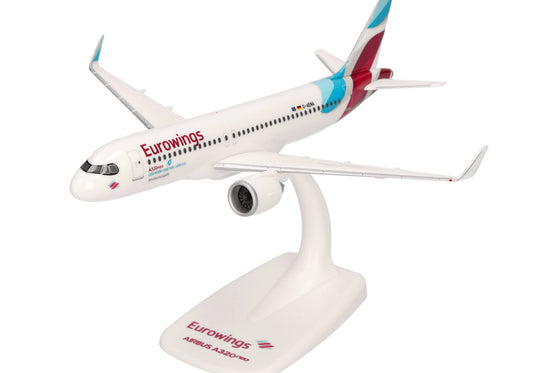 Airbus A320neo Eurowings Desktop Display Model - 1/200 Scale Herpa 613910