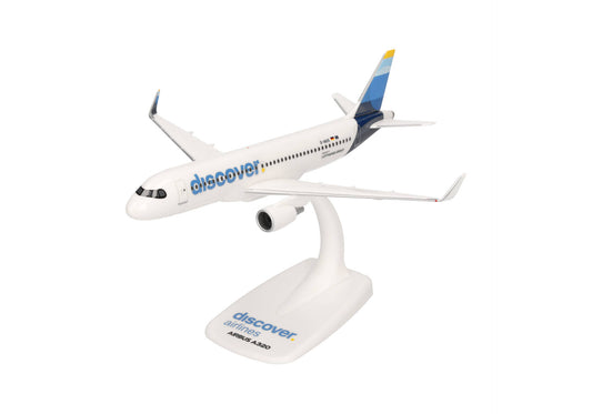 Airbus A320 Discover Airlines Desktop Display Model - 1/200 Scale Herpa 614290