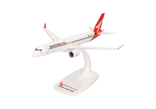 Airbus A220-300 Qantas Link Desktop Display Model - 1/200 Scale Herpa 614337