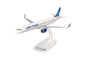 Airbus A321neo United Airlines Desktop Display Model - 1/200 Scale Herpa 614351
