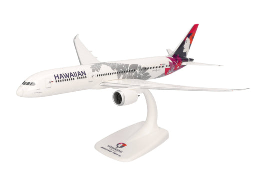 Boeing 787-9 Dreamliner Hawaiian Airlines Desktop Display Model - 1/200 Scale Herpa 614405