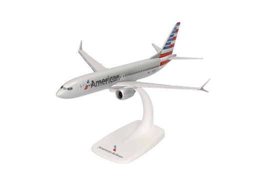 Boeing 737 Max 8 American Airlines Desktop Display Model - 1/200 Scale Herpa 614580