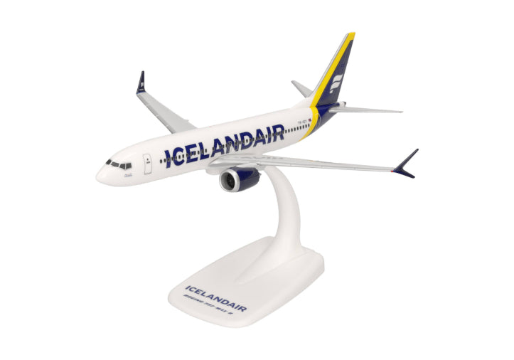 Boeing 737 Max 8 Icelandair Desktop Display Model - 1/200 Scale Herpa 614641