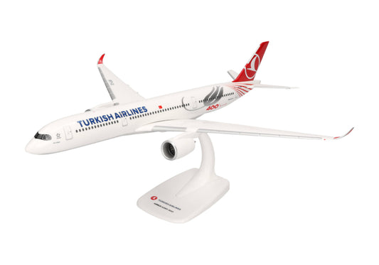 Airbus A350-900 Turkish Airlines "400th"  Desktop Display Model - 1/200 Scale Herpa 614689