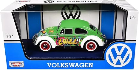 Volkswagen Beetle Graffiti 1966 - 1/24 Scale - MotorMax - MOT79598