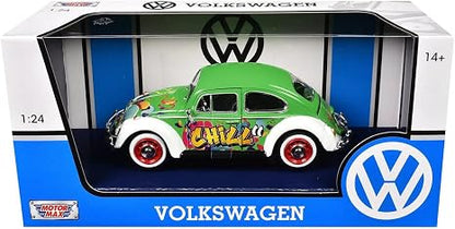 Volkswagen Beetle Graffiti 1966 - 1/24 Scale - MotorMax - MOT79598