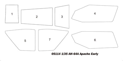 AH-64A Apache Early Version - 1/35 Scale - Trumpeter - TRU05114