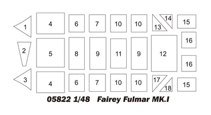 Fairey Fulmar Mk.II. - 1/48 Scale - Trumpeter - TRU05823