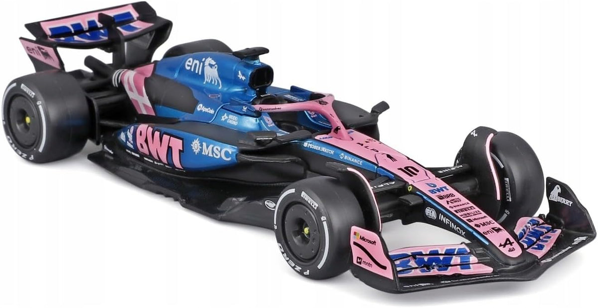 BWT Alpine F1 A525 2025 #10 Gasly - 1/43 Scale - Bburago - BUR18-38257