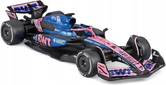 BWT Alpine F1 A525 2025 #10 Gasly - 1/43 Scale - Bburago - BUR18-38257