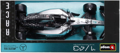Mercedes-AMG F1 W16 2025 (Asst) - 1/43 Scale - Bburago - BUR18-38237