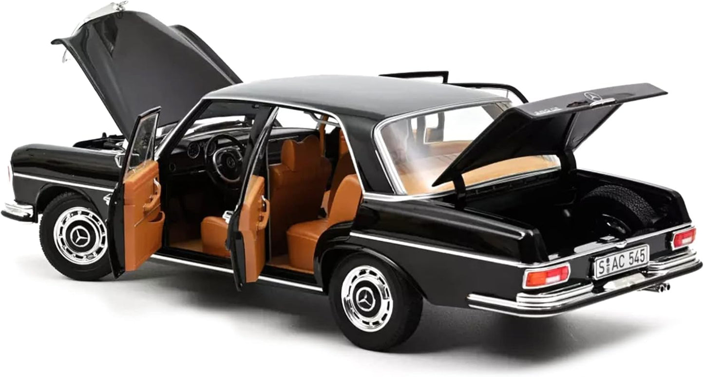 MERCEDES-BENZ 280 SE BLACK 1968 1/18 Scale NOREV MTDNOR183762