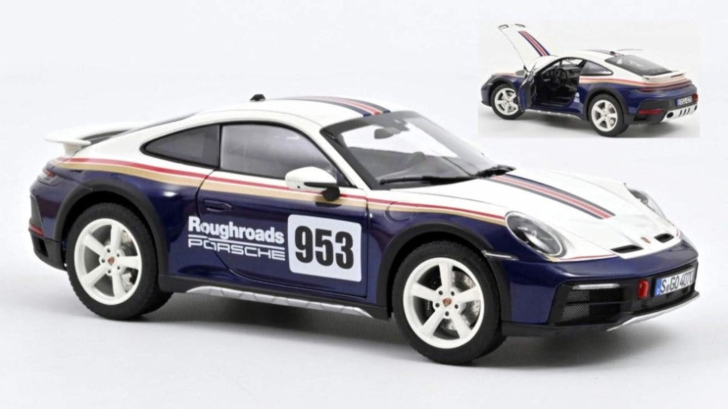 PORSCHE 911 DAKAR ROUGHROADS 2023 1/18 Scale NOREV MTDNOR187240