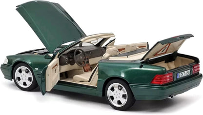 MERCEDES-BENZ SL 500 GREEN METALLIC 1999 1/18 Scale NOREV MTDNOR183753