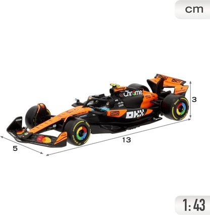 McLaren F1 MCL 39 2025 #4 Norris - 1/43 Scale - Bburago - BUR18-38248