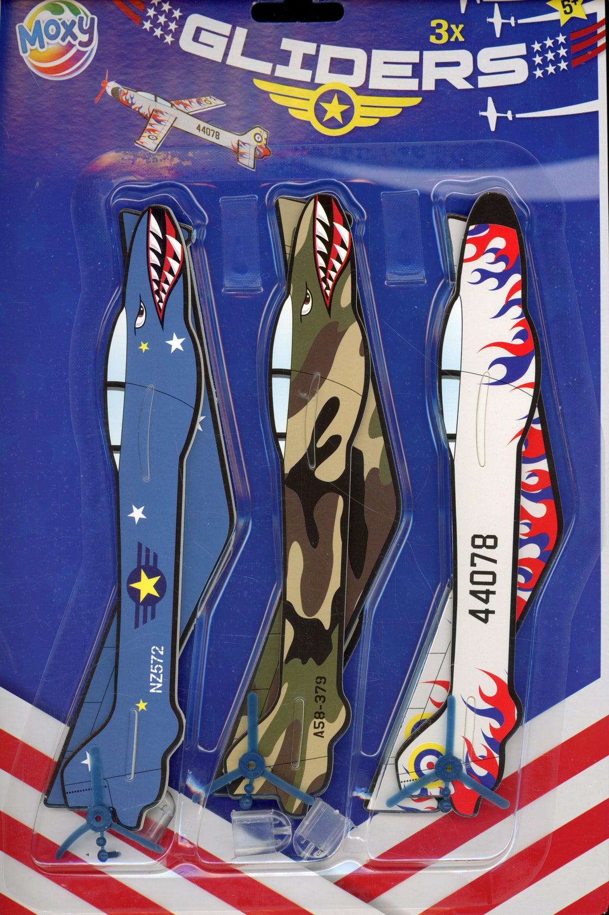 3 x Chucky Foam Gliders - CCG640023