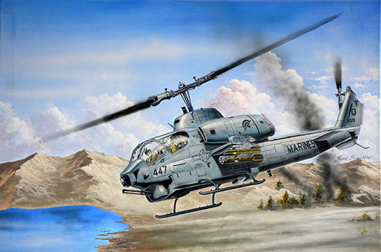 AH-1W Super Cobra - 1/35 Scale - Trumpeter - TRU05116