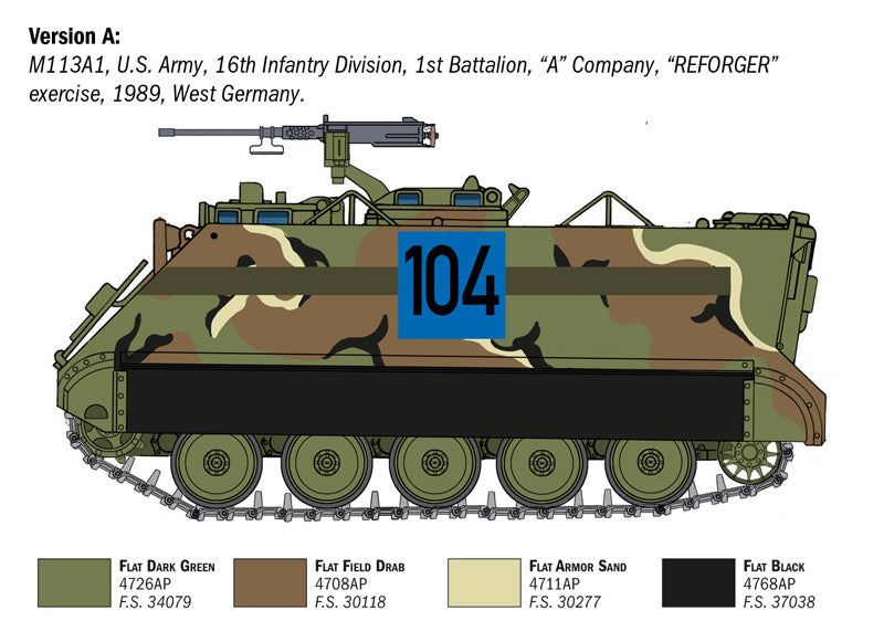 M113 - 1/35 Scale - Italeri - IT6753