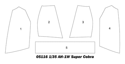 AH_1W Super Cobra (Turned Exhaust) - 1/35 Scale - Trumpeter - TRU05117