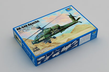 AH-64A Apache - 1/48 Scale - Trumpeter - TRU05838