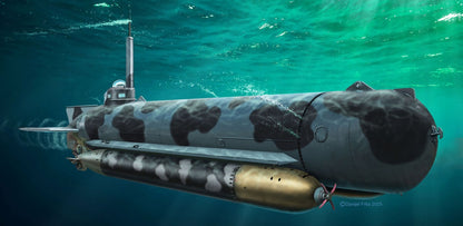 German Midget Submarine Type Molch - 1/72 Scale - Revell - REV05187