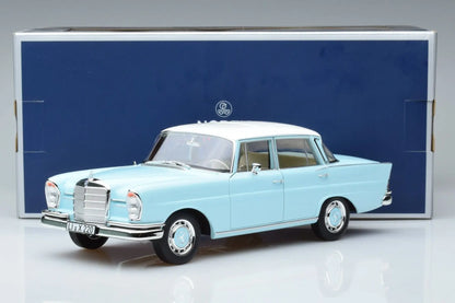 MERCEDES-BENZ 220 S 1965 LIGHT BLUE 1/18 Scale NOREV MTDNOR183920