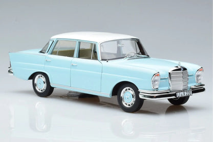 MERCEDES-BENZ 220 S 1965 LIGHT BLUE 1/18 Scale NOREV MTDNOR183920
