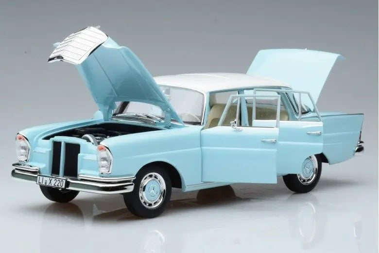 MERCEDES-BENZ 220 S 1965 LIGHT BLUE 1/18 Scale NOREV MTDNOR183920