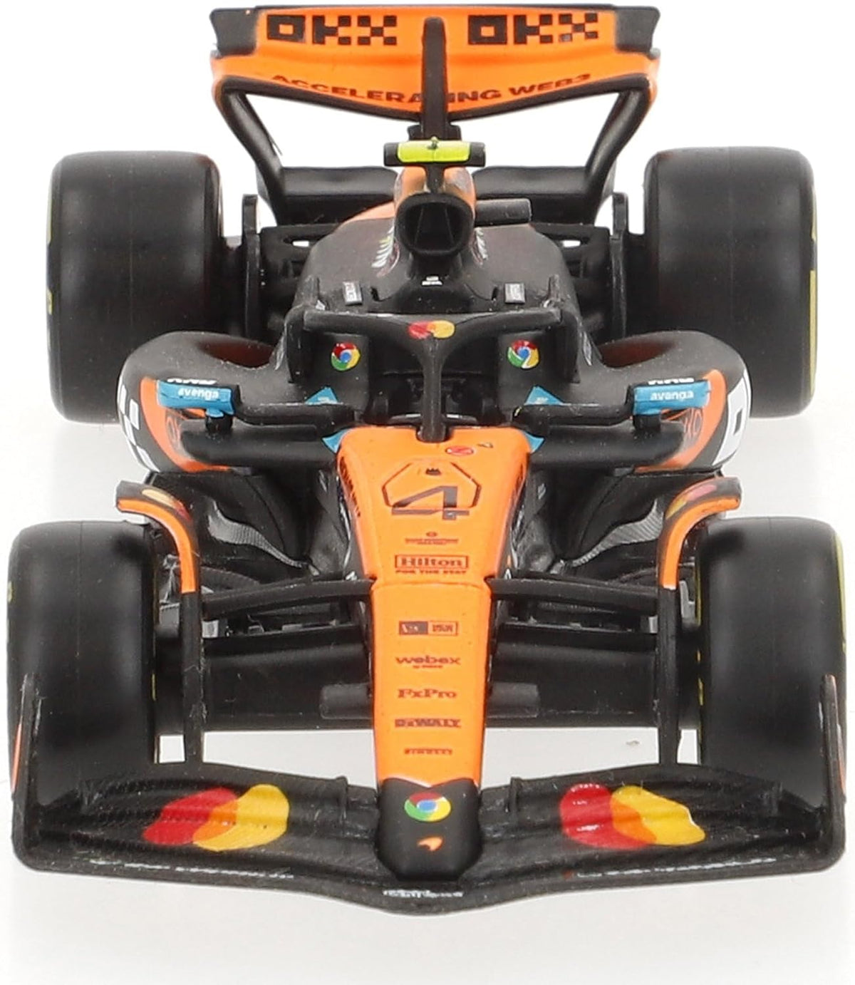 McLaren F1 MCL 39 2025 #4 Norris - 1/43 Scale - Bburago - BUR18-38248