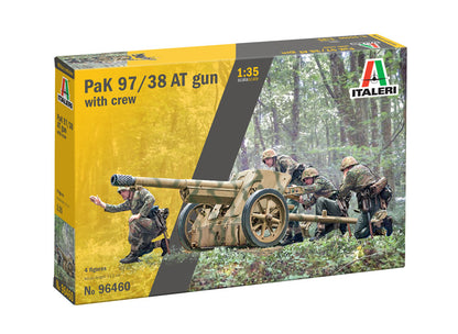 Pak 97/38 AT Gun with Crew - 1/35 Scale - Italeri - IT96460