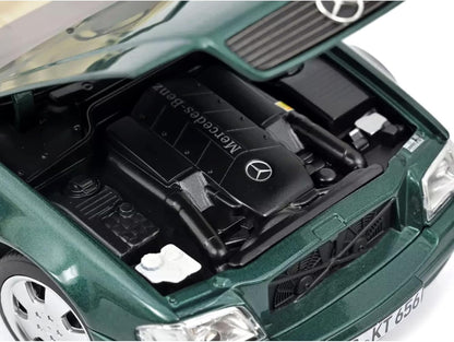 MERCEDES-BENZ SL 500 GREEN METALLIC 1999 1/18 Scale NOREV MTDNOR183753