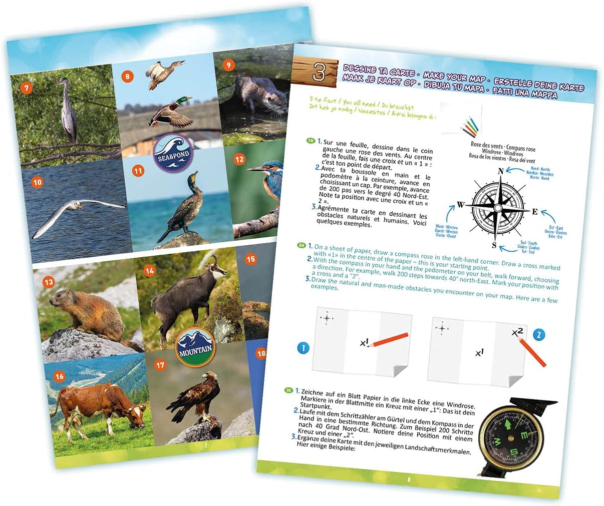 NATURE TREK (INCL BINOC,CMPSS,HDLAMP & PEDOMETER) BUKI BUKBN014