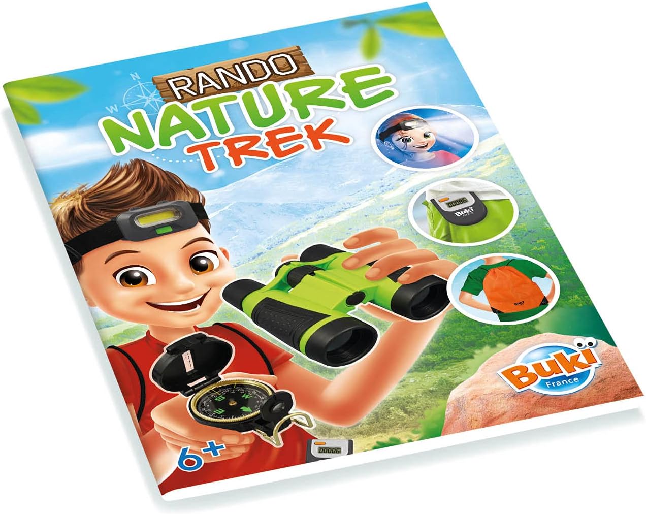 NATURE TREK (INCL BINOC,CMPSS,HDLAMP & PEDOMETER) BUKI BUKBN014