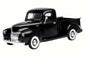 Ford Pickup Matt Black 1940 - 1/18 Scale - MotorMax - MOT73170TC BLACK
