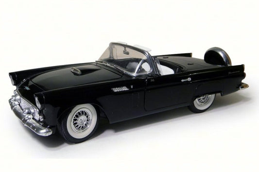 Ford Thunderbird Black 1956 - 1/18 Scale - MotorMax - MOT73173TC