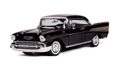Chevy Bel Air Hardtop Black 1957 - 1/18 Scale - MotorMax - MOT73180TC