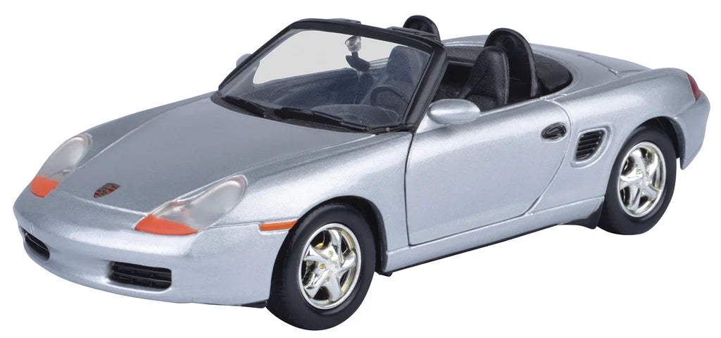 Porsche Boxter Silver - 1/24 Scale - MotorMax - MOT73226S