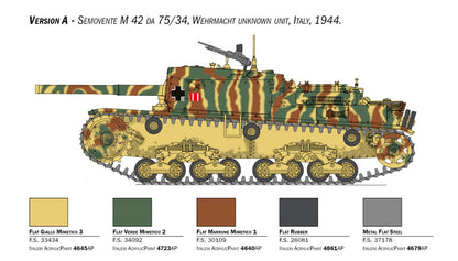Semovente M42 da 75/34 w/PE Parts - 1/35 Scale - Italeri - IT6759